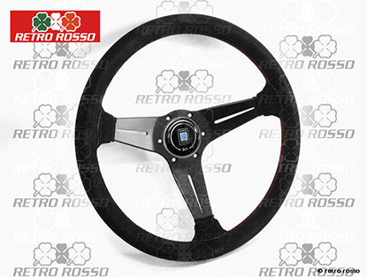 Nardi volant Deep Corn Rally 350mm daim noir