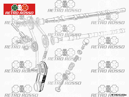 Chaîne distribution courte Alfa 2600