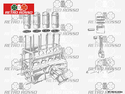 Joint embase de chemise 1600 - 1800cc (78-80mm) 