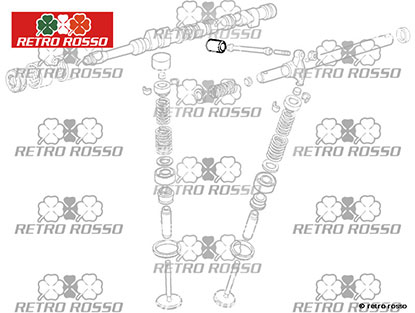 Poussoir de soupape 2000 - 3000cc V6 (<1993)