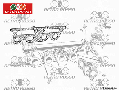 Joint collecteur admission 105 / 115 + Alfetta / Giulietta