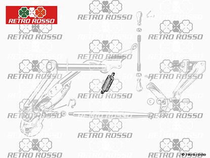 Ressort pour tringlerie accélérateur 105 / 115