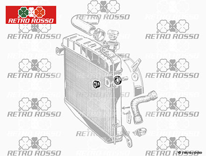 Support caoutchouc sup. radiateur 750 / 101 / 105