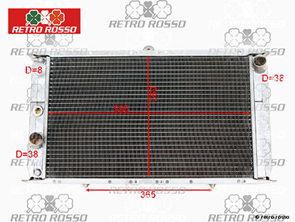 Radiateur neuf aluminium Alfetta GTV 6