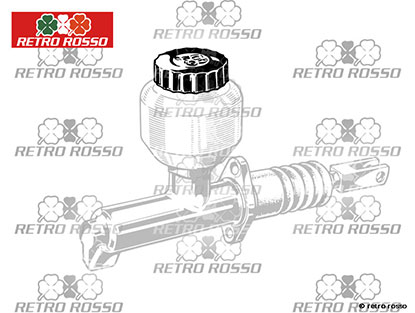 Couvercle pour Bocal liquide de frein 105 / 115 <1980