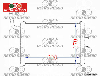 Radiateur pour chauffage 1300 - 2000 105 modèles 2.S.