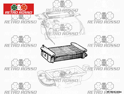 Radiateur pour chauffage 1300 - 1600 105 modèles 1.S.