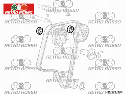 Joint spi arbre à cames 2000 - 3000 V6 12V