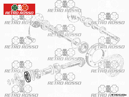 Joint spi pour carter différentiel 2000cc 105  (45-74,5-12)