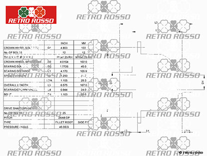 Autoblocant Q2 Alfa 147 / 156 / 166 / GT / Spider/GTV