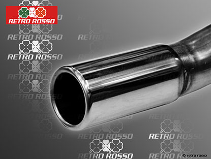 Tube sport 1600-2000 Spider 83 - 93 INOX