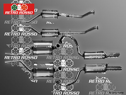 Système échappement complet AR Montreal INOX
