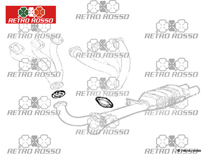 Joint tube primaire 164 3,0 V6 / Spider 3,0 V6 / SZ / RZ