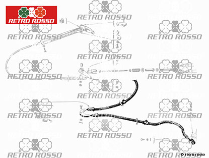 Câble de frein à main 1900 / Sprint Veloce / SS / SZ