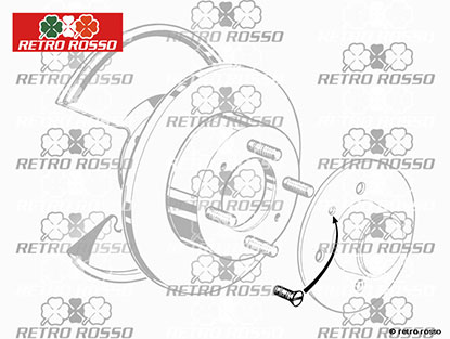 Vis fixation de disque 1300 - 2000 105 / 115 / 75