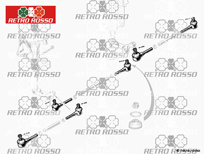 Jeu (6) rotules direction cpl. 105 / 115