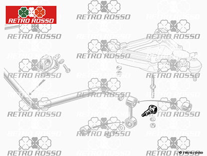 Renvoi, bielette support ressort 105/115 68-85