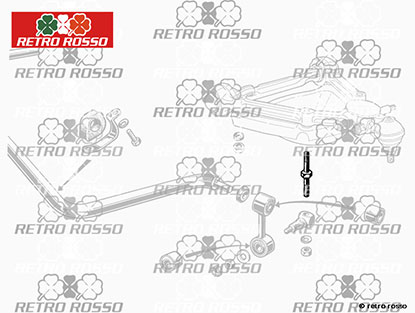 Vis assiete ressort / barrer stab. 105 / 115  1968 - 1985