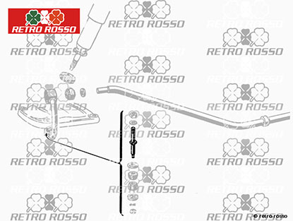 Vis assiete ressort / barre stab. 750 / 101