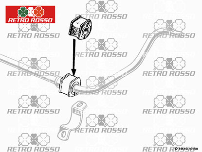 Bague caoutchouc barre stabilisatrice arriere 105 / 115