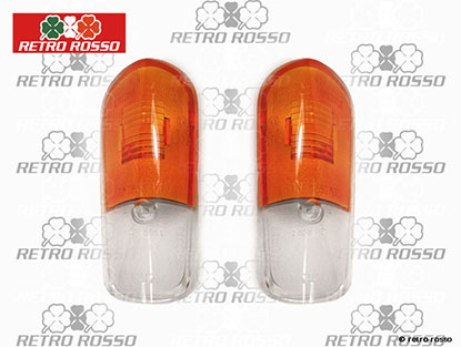 Cabochon clignotant GTA / GTC / GTV / GT orange / blanc