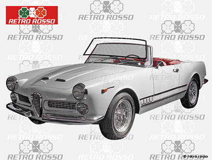 Joint pare-brise 2000 / 2600 Touring Spider