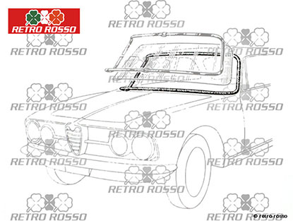 Joint pare-brise 2000 / 2600 Sprint