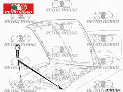 Butée capot moteur Giulia 1300 - 1600