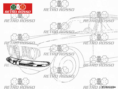 Pare-chocs avant 1300 - 1600 Bertone GT 1. série