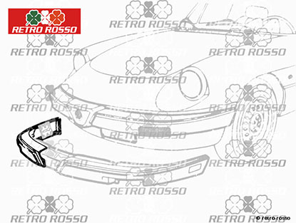 Pare-chocs avant Spider 83 - 89 droite