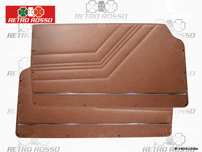 Jeu (2) habillages porte marron 2000 GTV Bertone