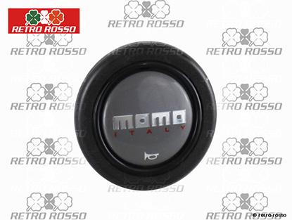 Bouton de klaxon avec logo MOMO anthracite