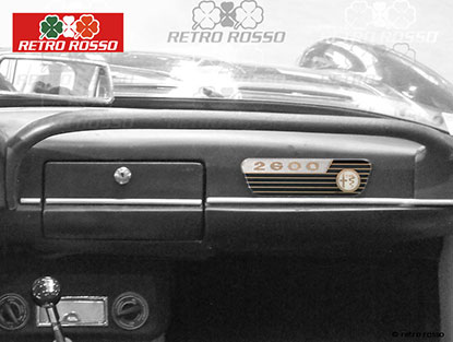 Cache auto radio Alfa Romeo 2600 Touring Spider