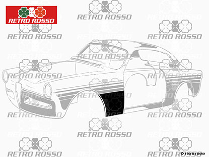 Tôle réparation aile avant gauche Giulietta Sprint