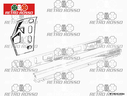 Tôle renfort montant avant GTV Bertone droit