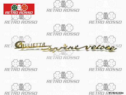 Lettrage Giulietta Sprint veloce (200mm)