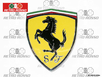 Emblème Scuderia Ferrari (80 x 100mm) droit