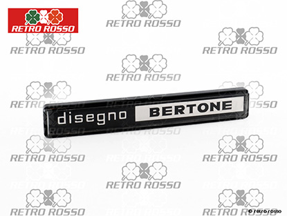 Emblème Disegno di Bertone 120x18mm  208 / 308 GT