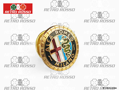 Pins Alfa Romeo Milano émaille 15mm