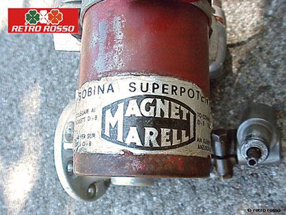 Autocollant or Magneti Marelli 