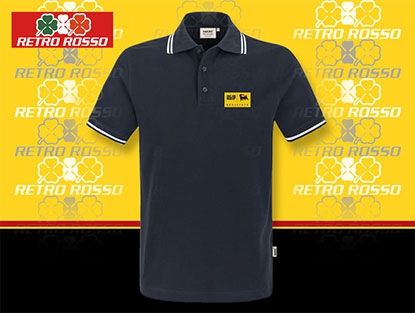 AGIP Novecento Polo, Navy, XL