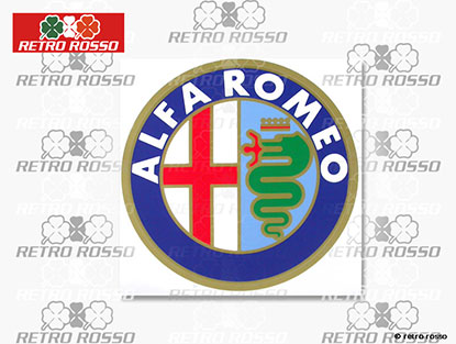 Autocollant Alfa Romeo rond (15cm)