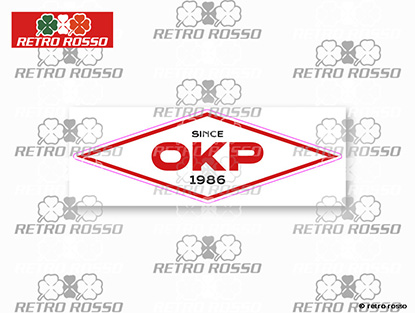 Autocollant OKP since 1986 (12 x 4 cm)