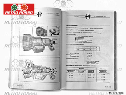 Instruction de réparation 105 - models 1300 - 2000cc