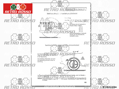 Fiches techniques Alfa Romeo 105 / 115 1300 - 2000