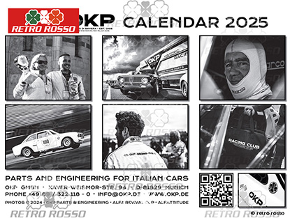 Calendrier OKP Racing Club 2025