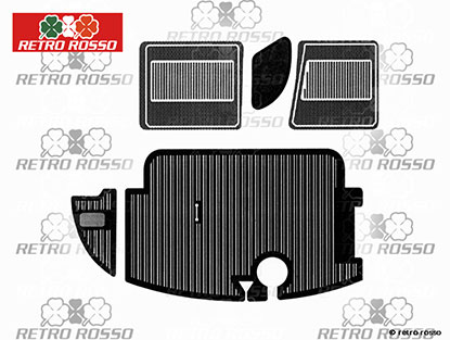 Jeu tapis caoutchouc 750 / 101 Giulietta Sprint (5 pcs.)