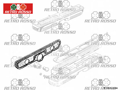 Joint éclairage plaque imm. 2000 / 2600 Touring Spider