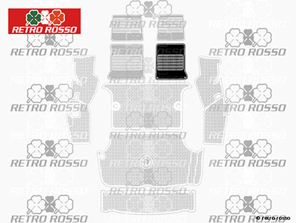 Tapis caoutchouc arrière GT 1. Serie / GTA / GTC droite