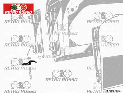 Jeu (2) ressort charnière porte 2000 / 2600 Touring Spider